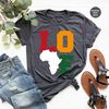 Love Africa Shirt, Africa Shirt, Black History Month T-Shirt, Black Lives Shirt, Human Rights Shirt, Map of Africa Shirt, Africa Map - 2.jpg