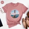 Retro California Shirt, Golden Gate Bridge T-Shirt, Urban City Shirt, San Francisco Shirt, California Adventure Shirt, Cali Girl Shirt - 6.jpg