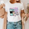 Trendy Librarian Shirt, Coffee Graphic Tees, Funny Book Outfit, Drink Coffee Vneck T-Shirt, Birthday Gifts for Friend, Cool Reading Clothing - 1.jpg