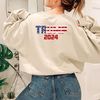 Trump 2024, Trump Sweatshirt, Pro Trump Sweatshirt, Pro America Shirt, Republican Shirt Republican Gifts Patriotic Gifts American Flag Shirt - 5.jpg