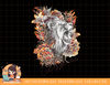 Harry Potter Gryffindor Floral Lion Mascot png, sublimate, digital download.jpg