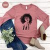 Custom Portrait from Photo Sweatshirt, Personalized Gift, Long Sleeve Tees, Portrait Hoodies and Sweaters, Customized Photo Line Drawing - 2.jpg