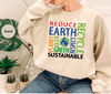 Earth Day Hoodies and Sweaters, Environmental Crewneck Sweatshirt, Planet Long Sleeve TShirt, Climate Change Hooded, Awareness Clothing - 4.jpg