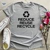 Environment T Shirt, Recycling T-Shirt, Earth Days TShirt, Vegan Shirt, Recycle Shirt, Earth Tees, Activist Friend Gifts - 2.jpg