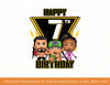 WWE Happy 7th Birthday Wrestler Emojis T-Shirt copy.jpg