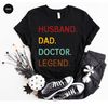 Vintage Dad Shirt, Gifts for Dad, Doctor Dad Sweatshirt, Husband Gifts from Wife, Fathers Day Gifts, Retro Doctor Shirts, Doctor Gifts - 6.jpg