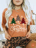 Ladies Merry Christmas Shirt, Women Christmas Shirt, Cute Christmas Shirt, Women Holiday Shirt, Leopard Print Christmas Tree Shirt, - 4.jpg