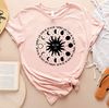 Sun And Moon Shirt, Boho Celestial Sun and Moon T-shirt, Hippie Shirt, Bohemian Sun And Moon Shirt, Oversized T-shirt, Comfort Colors Pepper - 7.jpg