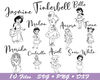 disney baby princess outline svg