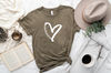 Baseball Heart Shirt , Mom Gift, Women's Baseball Shirt, Baseball Fan Tee, Baseball Heart Distressed Tee, Gift For Baseball Mom - 5.jpg