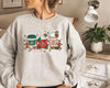 Christmas Coffee Sweatshirt, Christmas Sweatshirt, Christmas Shirt, Coffee Lover Gift Worker Winter Christmas Snowman Latte Coffee Lover - 1.jpg