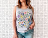 Floral Shirt Tank, Grow Positive Thoughts Tank, Bohemian Style Tank, Butterfly Shirt, Trending Right Now, Women's Graphic Tank, Love Tank - 5.jpg