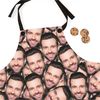 Personalized Faces Apron, Custom Photo Apron for Women and Men, Funny Crazy Face Kitchen Apron Personalized Kitchen Custom Picture Chef Gift - 3.jpg