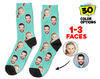 Custom Face Socks, Personalized Photo Socks, Picture Socks, Face on Socks, Customized Funny Photo Gift For Her, Him or Best Friends - 1.jpg