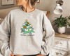 Merry Catmas Sweatshirt, Funny Christmas Sweat, Holiday Crewneck, Meowy Christmas, Cute Cat Sweater - 4.jpg