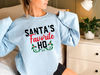 Santa's Favorite Ho Sweatshirt, Off the Shoulder, Slouchy Sweatshirt, Ugly Christmas Sweater, Plus Size Clothing for Women - 5.jpg