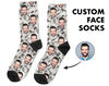 Custom Face Socks, Custom Photo Socks, Face on Socks, Personalized, 80's Geometric Picture Socks, Funny Gift For Her, Him or Best Friends - 1.jpg