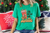 Retro Fa La Latte Christmas Coffee Shirt, Christmas Women Coffee Shirt, Vintage Christmas T shirt, Coffee Lover Gift - 2.jpg