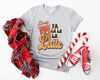 Retro Fa La Latte Christmas Coffee Shirt, Christmas Women Coffee Shirt, Vintage Christmas T shirt, Coffee Lover Gift - 5.jpg