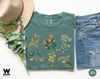 Wildflower Tshirt, Wild Flowers Shirt, Floral Tshirt, Flower Shirt, Oversized Women Tee, Ladies Shirts, Best Friend Gift - 7.jpg
