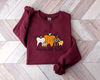 Happy Fall Y'all, Pumpkin Teeth Sweatshirt,Thanksgiving Shirt,Thankful Shirt,Fall Shirt,Hello Pumpkin,Family Matching Shirt,fall Sweatshirt - 2.jpg