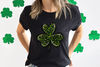 Leopard Print Shamrock Shirt, St Patricks Day Shirt, Shamrock Lucky Lips, Four Leaf Clover, Shamrock, Irish Shirt - 4.jpg