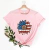 America Sunflower Shirt, Sunflower Flag Gift Shirt,Leopard Sunflower 4Th Of July Shirt, 4Th Of July Flag Gift Shirt, Independence Shirt, - 1.jpg