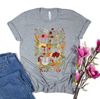Keep Blooming Tee, Floral T-shirt, Bohemian Style Shirt, Butterfly Shirt, Trending Right Now, Women's Graphic T-shirt, Love Tee - 6.jpg