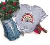 Merry Christmas Shirt, Christmas Rainbow T-shirt, Rainbow Shirt, Christmas Family Shirt, Merry Christmas Shirt, Christmas Gift, Holiday Gift - 4.jpg