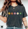Daisy Womens Shirt, Wildflower Shirt, Spring Daisy Lover Shirt, Oversized Gift Shirt, Hippie Flower Tee, Vacation Mother Day - 1.jpg