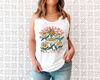 Boho Floral Tank T shirt, Hippie Tank, Daydreamer Top, Retro Tank Top, Floral Tank, Summer tee, Flowers T shirt, Garden Tee, Plants - 8.jpg