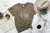 Floral Moon Shirt, Moon Shirt, Moon Wildflower Shirt, Moon Phases Shirt, Moon Boho Shirt, Astronomy T-Shirt, Celestial Shirt - 5.jpg