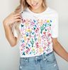 Wildflower Tshirt, Wild Flowers Shirt, Floral Tshirt, Flower Shirt, Gift for Women, Ladies Shirts, Best Friend Gift - 1.jpg