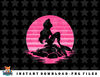 Disney The Little Mermaid Ariel Silhouette in Pink png, sublimation, digital download.jpg