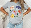 Flower Shirt, Gift For Her, Flower Shirt Aesthetic, Floral Graphic Tee, Floral Shirt, Flower T-shirt, Wild Flower Shirt, Wildflower T-shirt - 1.jpg