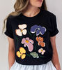 Flower Shirt, Gift For Her, Flower Shirt Aesthetic, Floral Graphic Tee, Floral Shirt, Flower T-shirt, Wild Flower Shirt, Wildflower T-shirt - 8.jpg