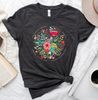 Grow Positive Thoughts Tee, Floral T-shirt, Bohemian Style Shirt, Butterfly Shirt, Trending Right Now, Women's Graphic T-shirt, Love Tee - 2.jpg