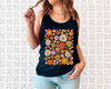 Retro Flower Tank Top, Wildflower Tank Tee, Wild Flowers Womens Top, Floral Tank Top, Gift for Women, Ladies Tank Top, Best Friend Gift - 6.jpg