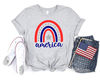 4th of July Rainbow America Shirt,Freedom Shirt,Fourth Of July Shirt,Patriotic Shirt,Independence Day Shirts,Patriotic Family Shirts - 2.jpg