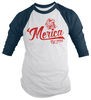 Shirts By Sarah Men's Patriotic 'Merica Est 1776 Eagle Distressed 34 Sleeve Raglan Shirt 4th July Shirt - 6.jpg