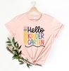 Hello Kindergarten Shirt  Kindergarten Teacher Shirt, First Day of School Shirt, Back To School Shirt, First Grade Shirts, Students Shirt - 2.jpg