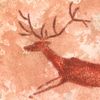 Drawing-of-a-prehistoric-hunters-is-a-modern-abstract-watercolor-drawing-on-paper-Painting-for-interior-as-a-gift-deer-hunting-by-prehistoric-man.jpg
