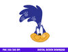 Looney Tunes Road Runner Big Face  png, sublimation .jpg