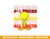 Looney Tunes Tweety No Treats All Tricks  png, sublimation .jpg