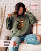 Christmas Squirrel Sweatshirt Gift For Kids, Kids Christmas Sweatshirt, Santa Hat Hoodie, Christmas Light Sweater, Christmas Reindeer Outfit - 2.jpg