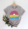 Here Comes The Sun Shirt, Summer Shirt, Retro Summer Shirt, Vacation Shirt, Beach Shirt, Summer Vibe Shirt, Beach Vacation Shirt, Sea Shirt - 4.jpg