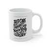 Self care is a priority and necessity not a luxury mug, customized coffee mug, gift for her, - 4.jpg