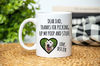 Dog Dad Mug, Pet Gift For Him, Personalized Dog Dad Mug, Custom Dog Dad Gift, Father's Day Mug, Funny Gift Ideas for Dog Dad - 1.jpg