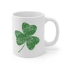 Green Shamrock Coffee Mug  Microwave and Dishwasher Safe Ceramic Cup  Irish St Patrick Day Clover Tea Hot Chocolate Gift - 7.jpg