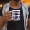 Husbands With Beards And Bibles Coffee Mug  Microwave and Dishwasher Safe Ceramic Cup  Christian Husband Gifts For Men Tea Hot Chocolate - 1.jpg